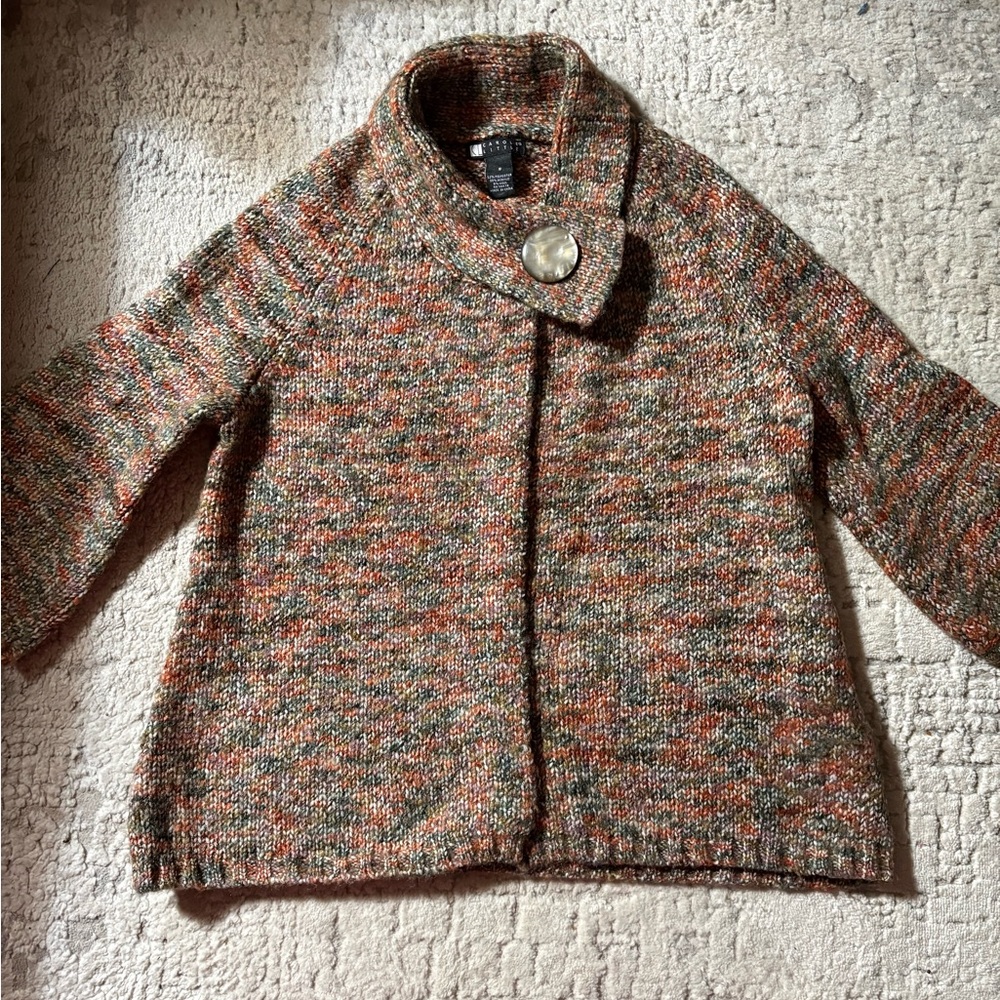 Carole Little Multicolor Sweater Cardigan